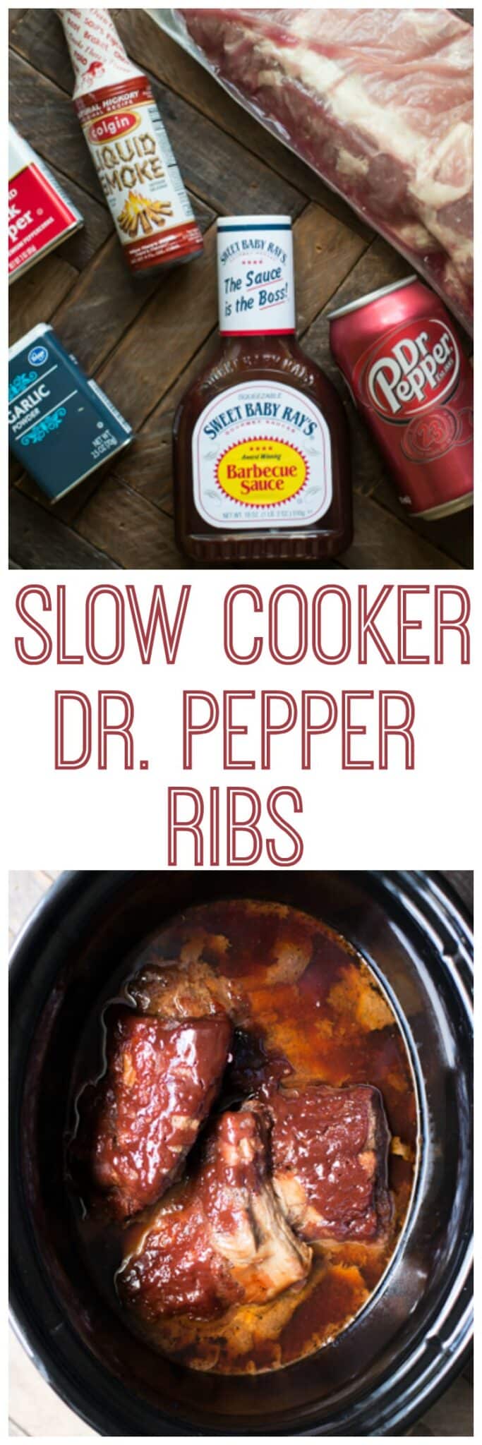 Slow Cooker Dr. Pepper Ribs