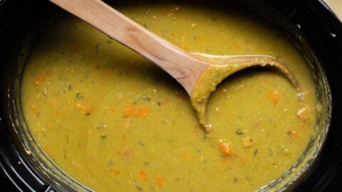 Slow Cooker Split Pea Soup Recipe - Crockpot Split Pea Soup
