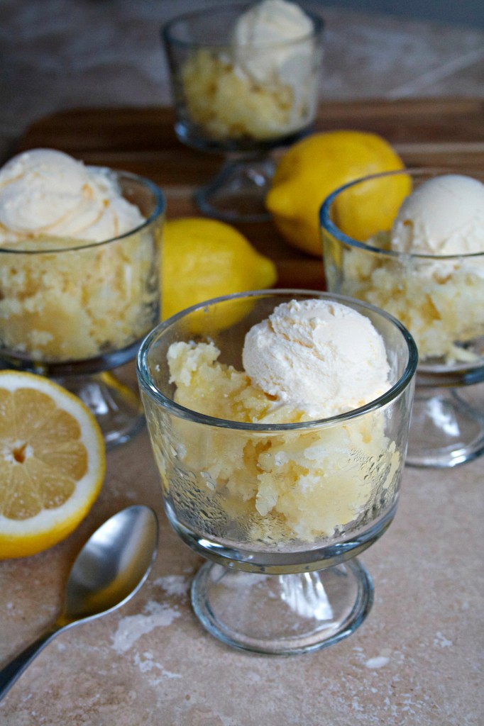 Slow Cooker Lemon Spoon Cake Slow Cooker Lemon Spoon Cake