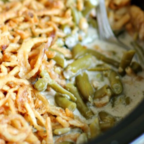 Slow Cooker Green Bean Casserole The Magical Slow Cooker