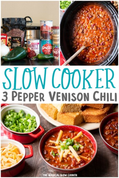 slow cooker venison chili