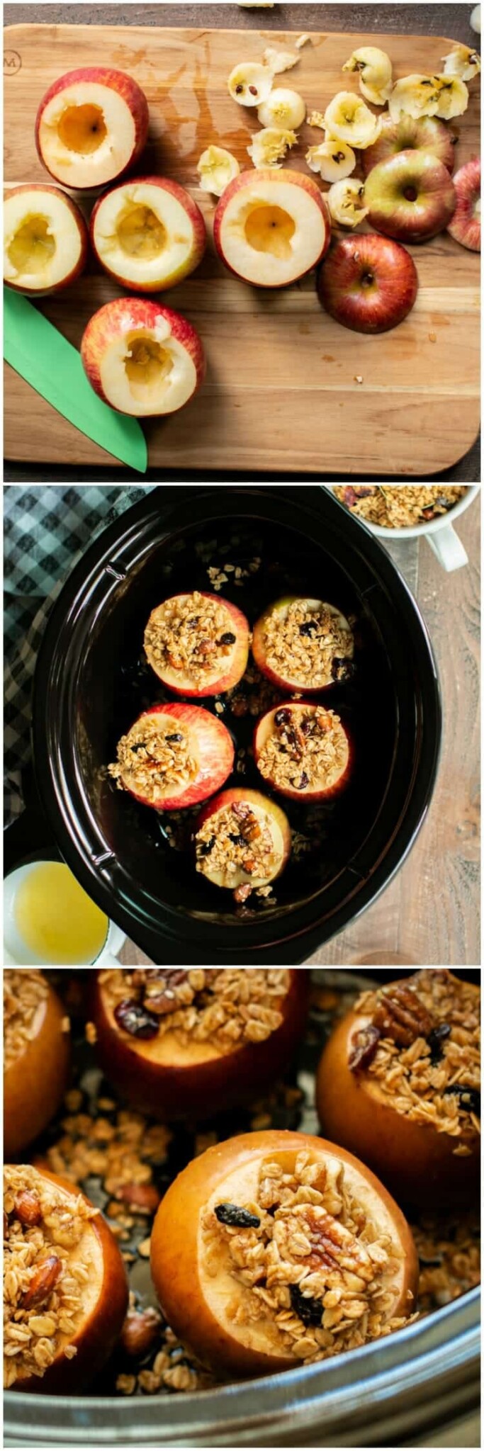 Slow Cooker Baked Apples