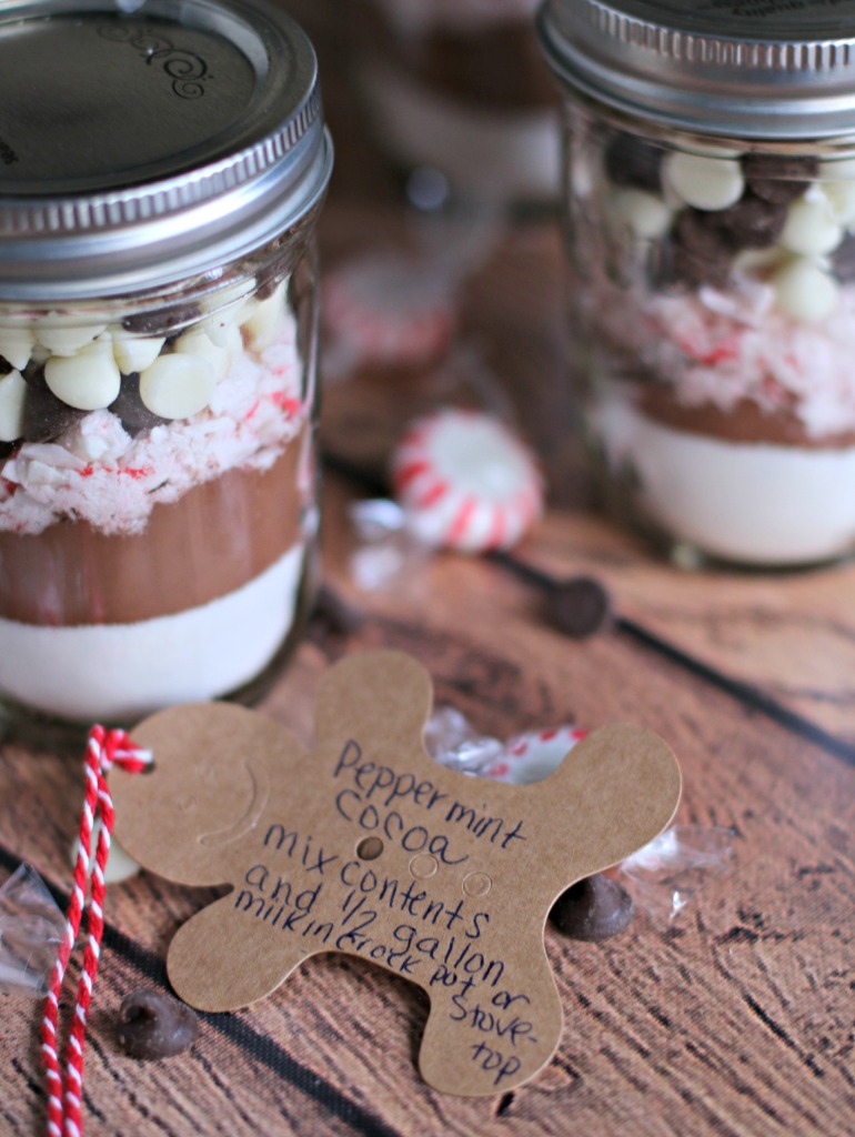 Hot Cocoa Gift Jars The Magical Slow Cooker