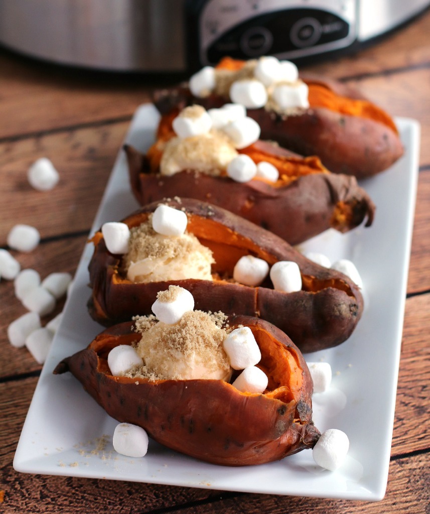 Slow Cooker Sweet Potatoes - The Magical Slow Cooker