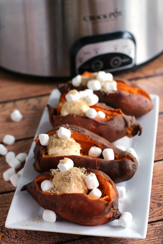 Slow Cooker Sweet Potatoes | The Magical Slow Cooker