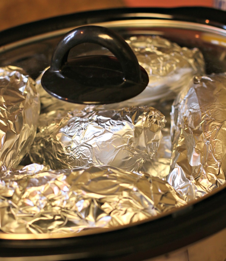 slow cooker sweet potatoes