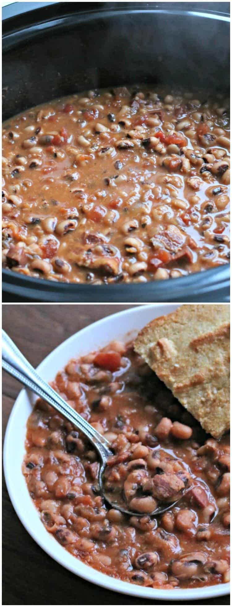New Year's Day Black-Eyed Peas - The Magical Slow Cooker