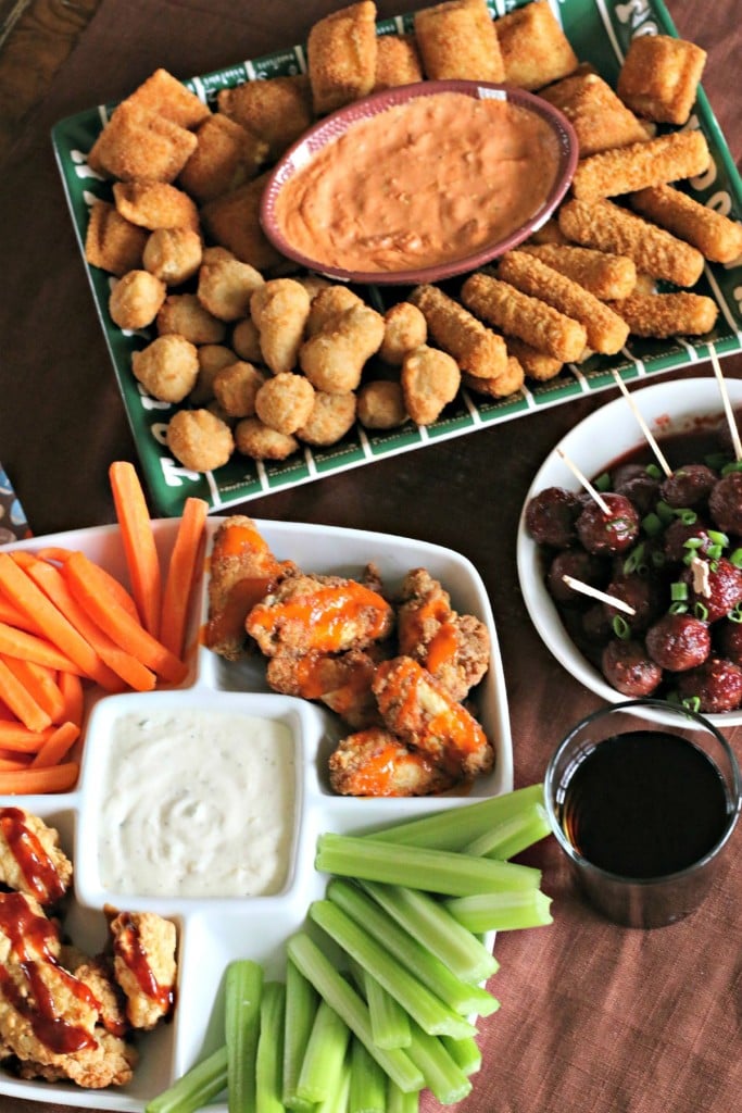 Easy Game Day Party with Farm Rich Appetizers The Magical Slow Cooker