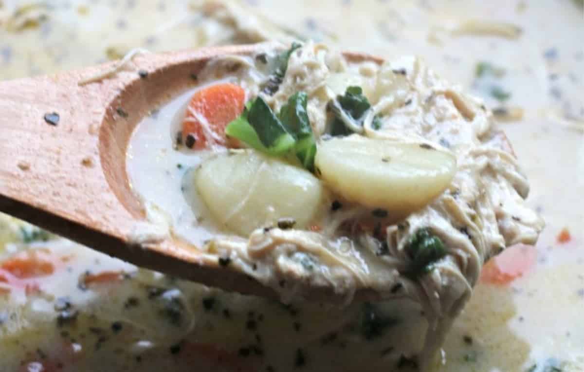 Slow Cooker Chicken and Kale Gnocchi Soup The Magical Slow Cooker