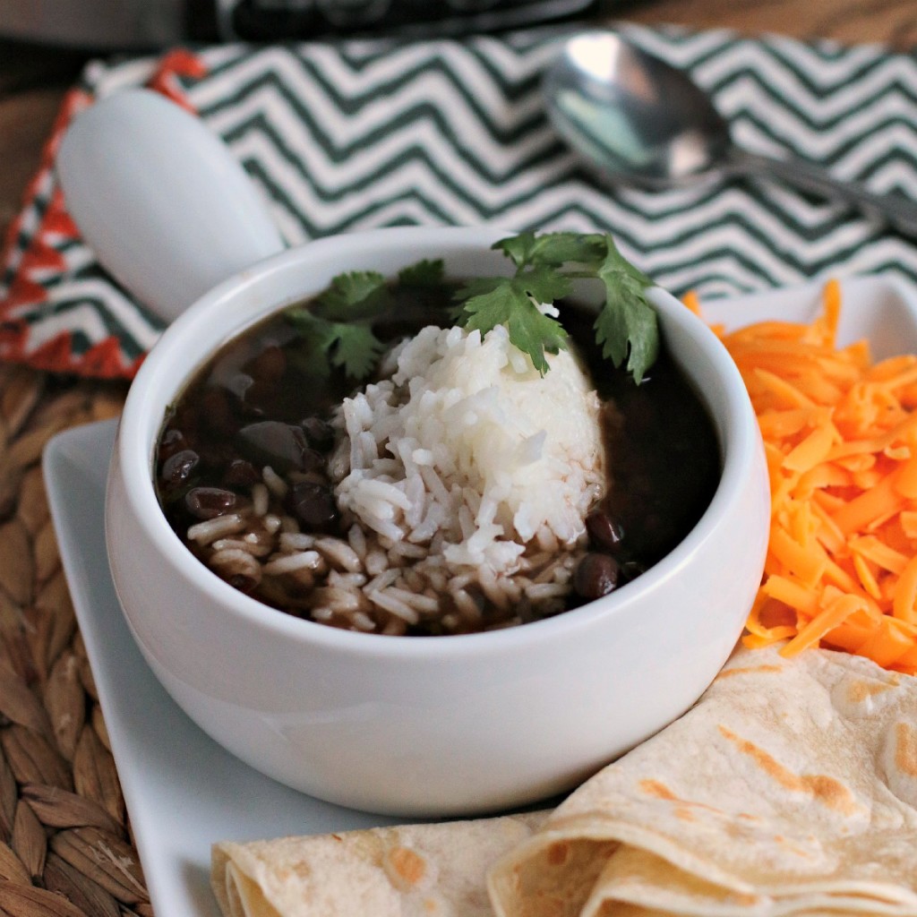 slow cooker black bean soup