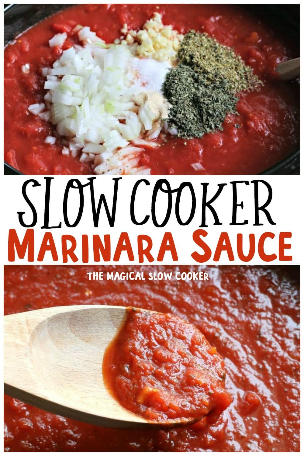 Slow Cooker Marinara Sauce The Magical Slow Cooker