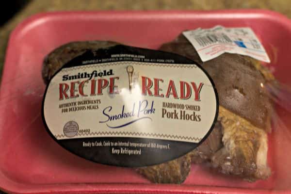 unopened packed of ham hocks