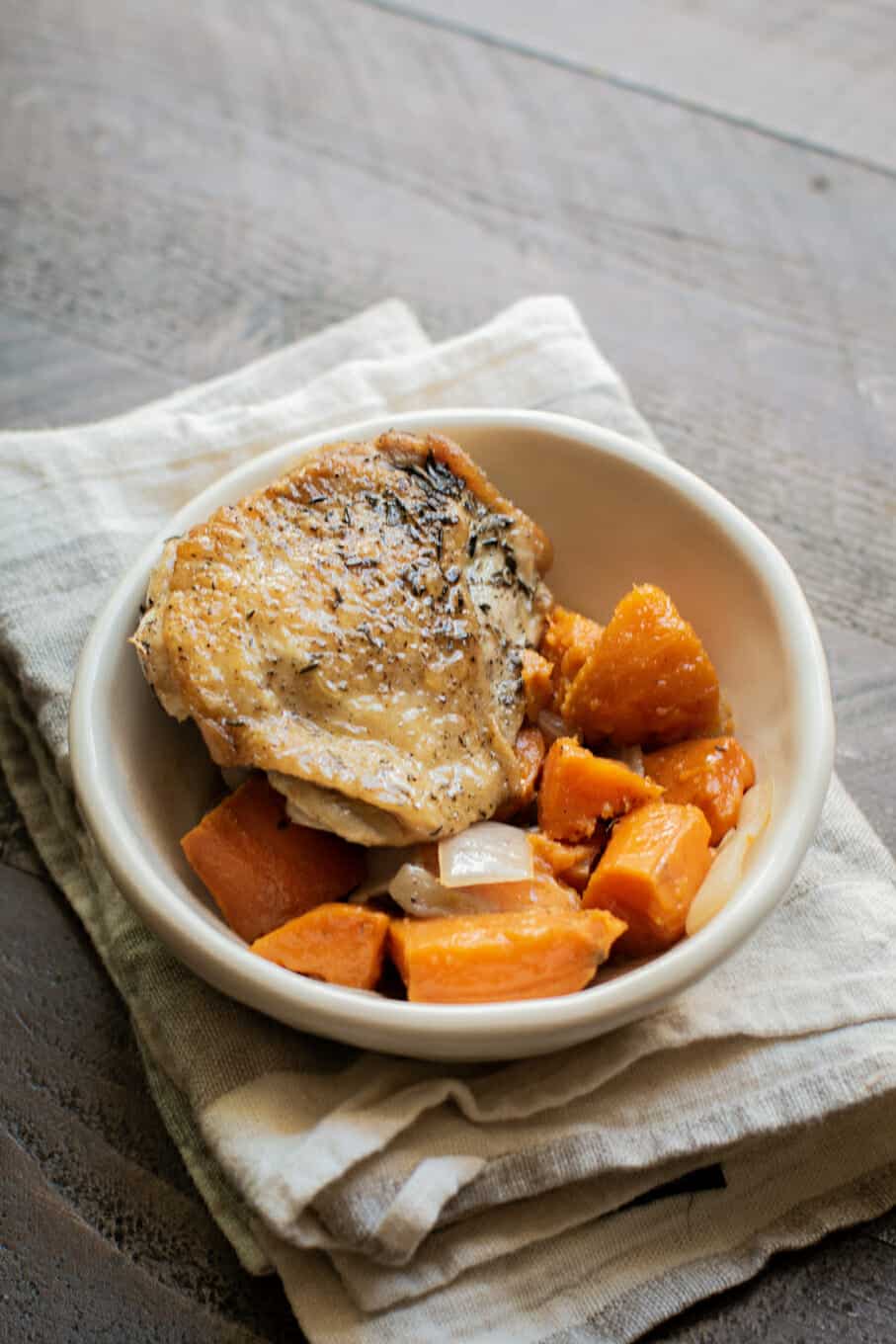 Slow Cooker Chicken and Sweet Potato Dinner - The Magical Slow Cooker