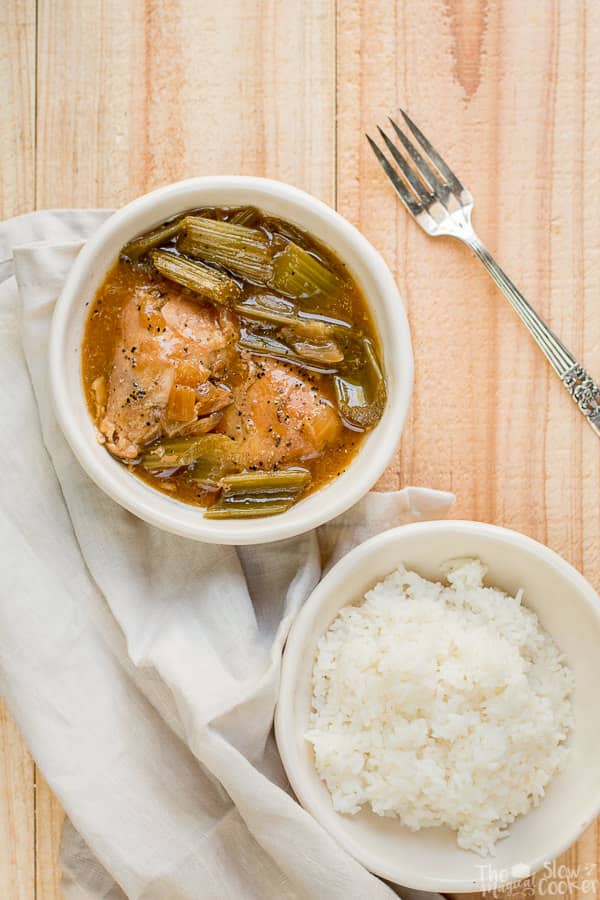 Slow Cooker Pepper Chicken {Freezer Meal Friendly}