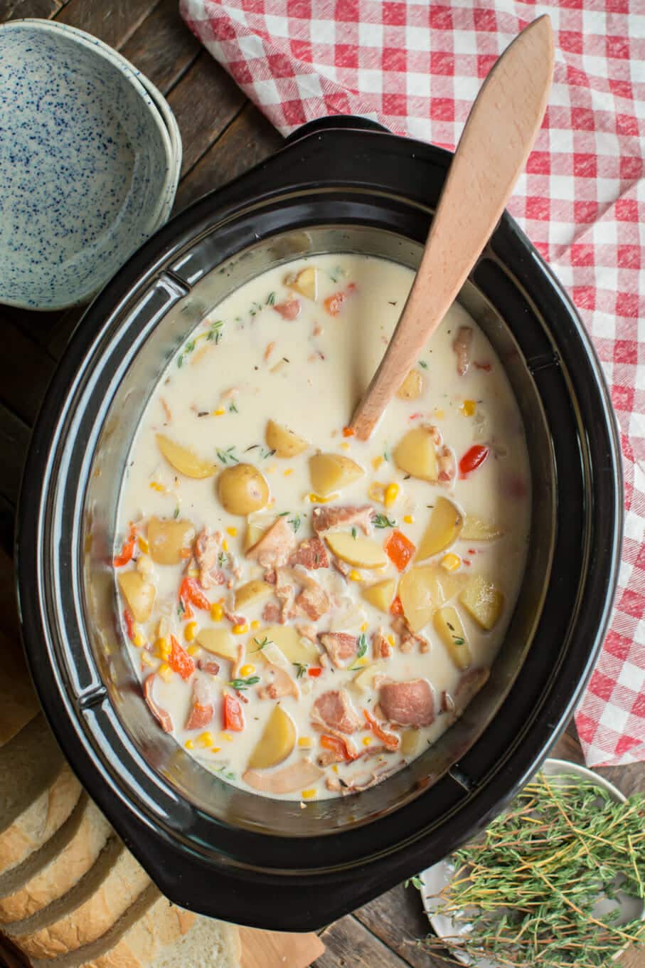 Slow Cooker Corn Chowder The Magical Slow Cooker