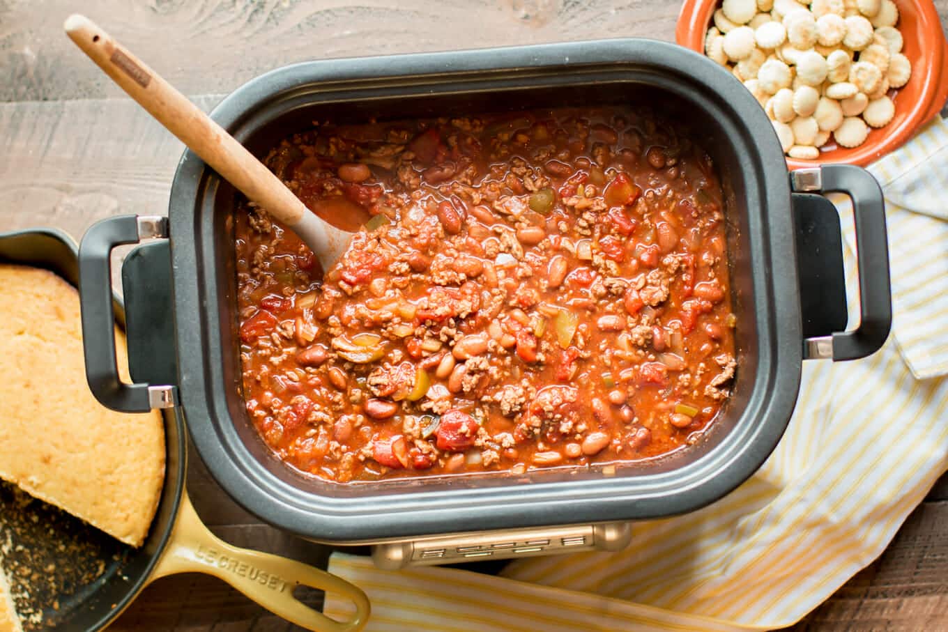 Slow Cooker Chuck Wagon Chili