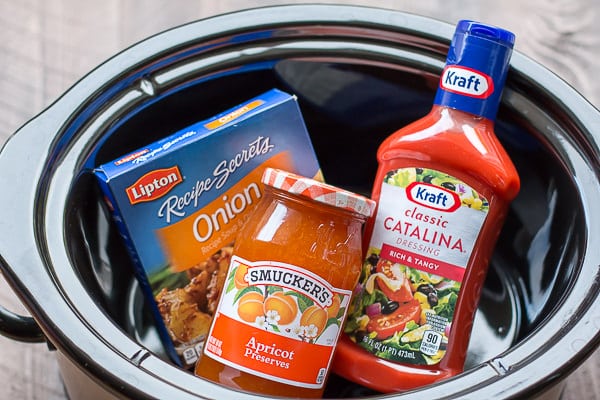 Slow Cooker Apricot Chicken - The Magical Slow Cooker