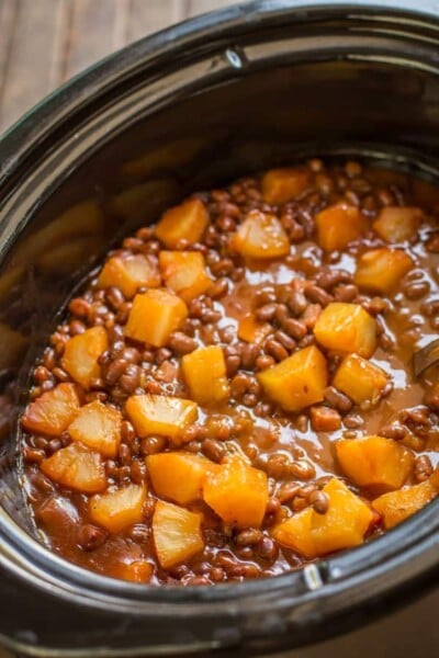 slow cooker baked beans hawaiian