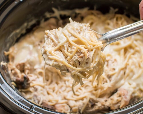 Slow Cooker Chicken Tetrazzini The Magical Slow Cooker