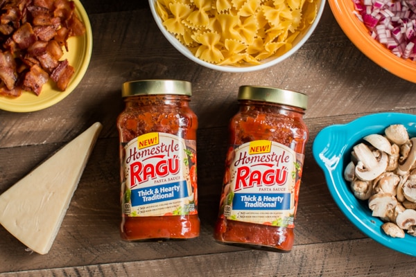 2 jars of ragu