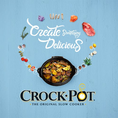 Crock Pot: The original slow cooker. Create something delicious.