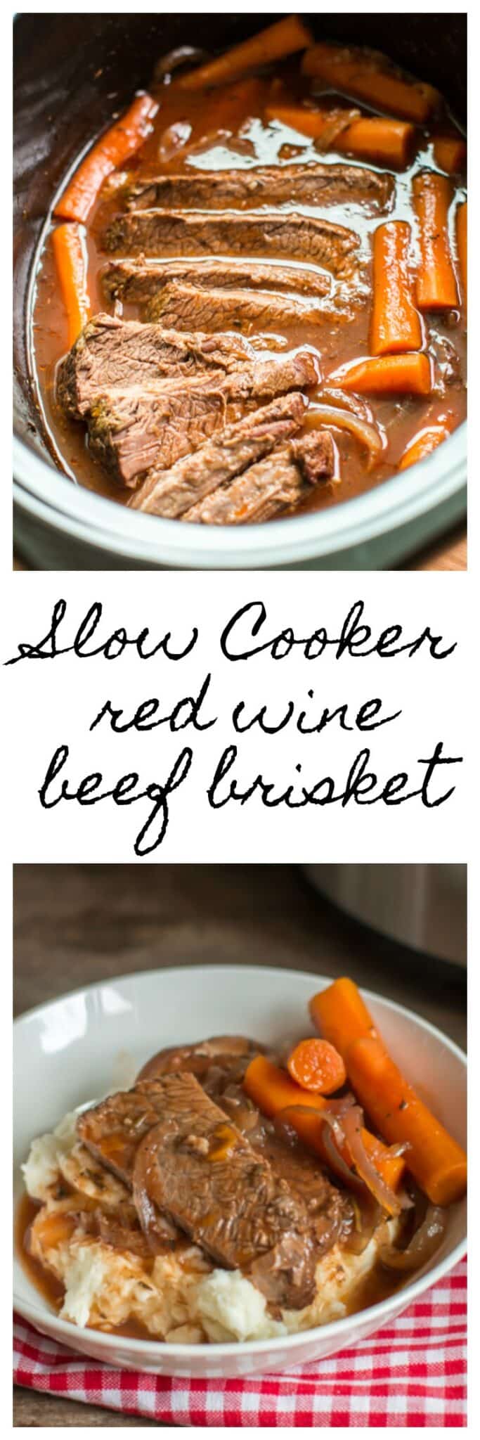 Slow Cooker Red Wine Beef Brisket The Magical Slow Cooker