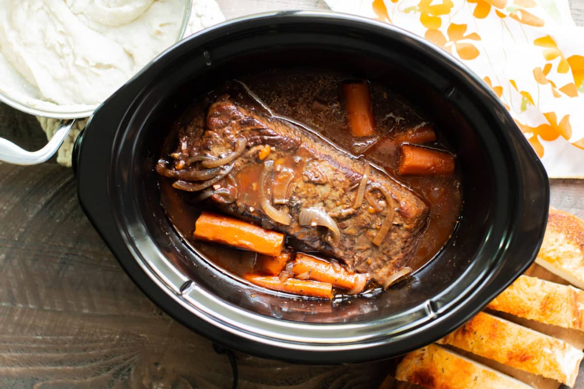 Cooker Wine Brisket - The Magical Slow Cooker