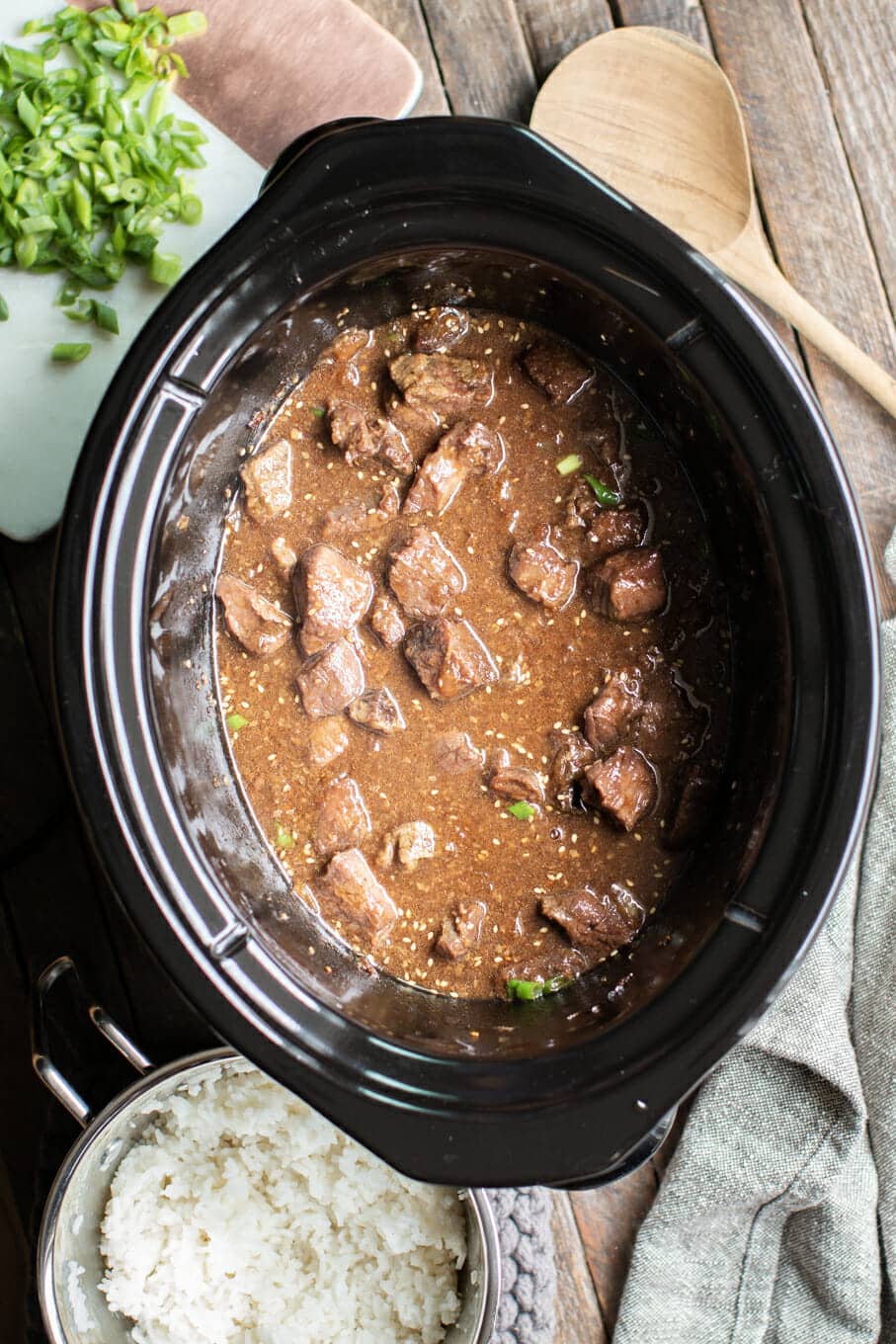 easy slow cooker teriyaki beef