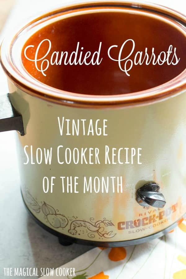 slow cooker candied carrots