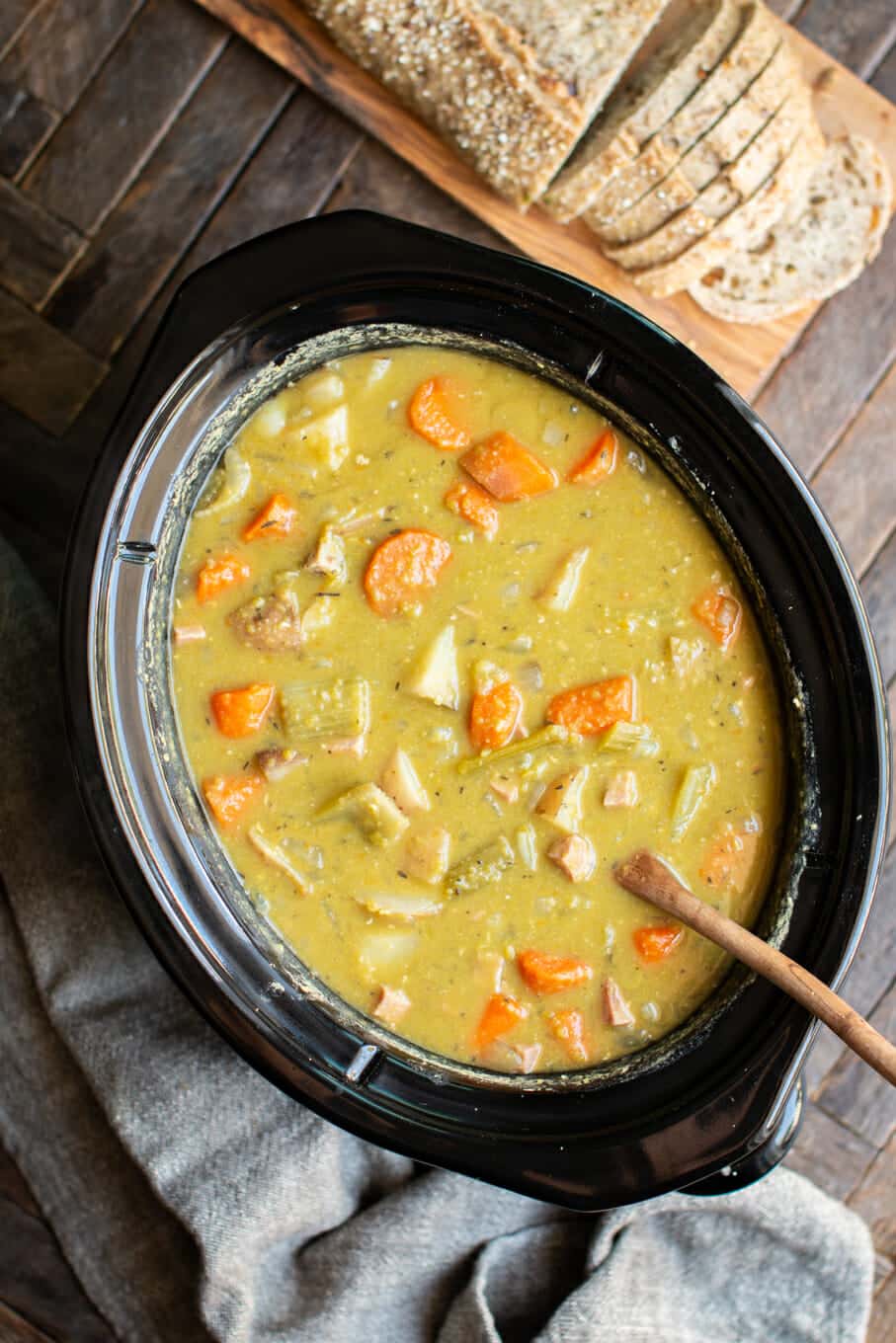 Slow Cooker Split Pea Stew The Magical Slow Cooker