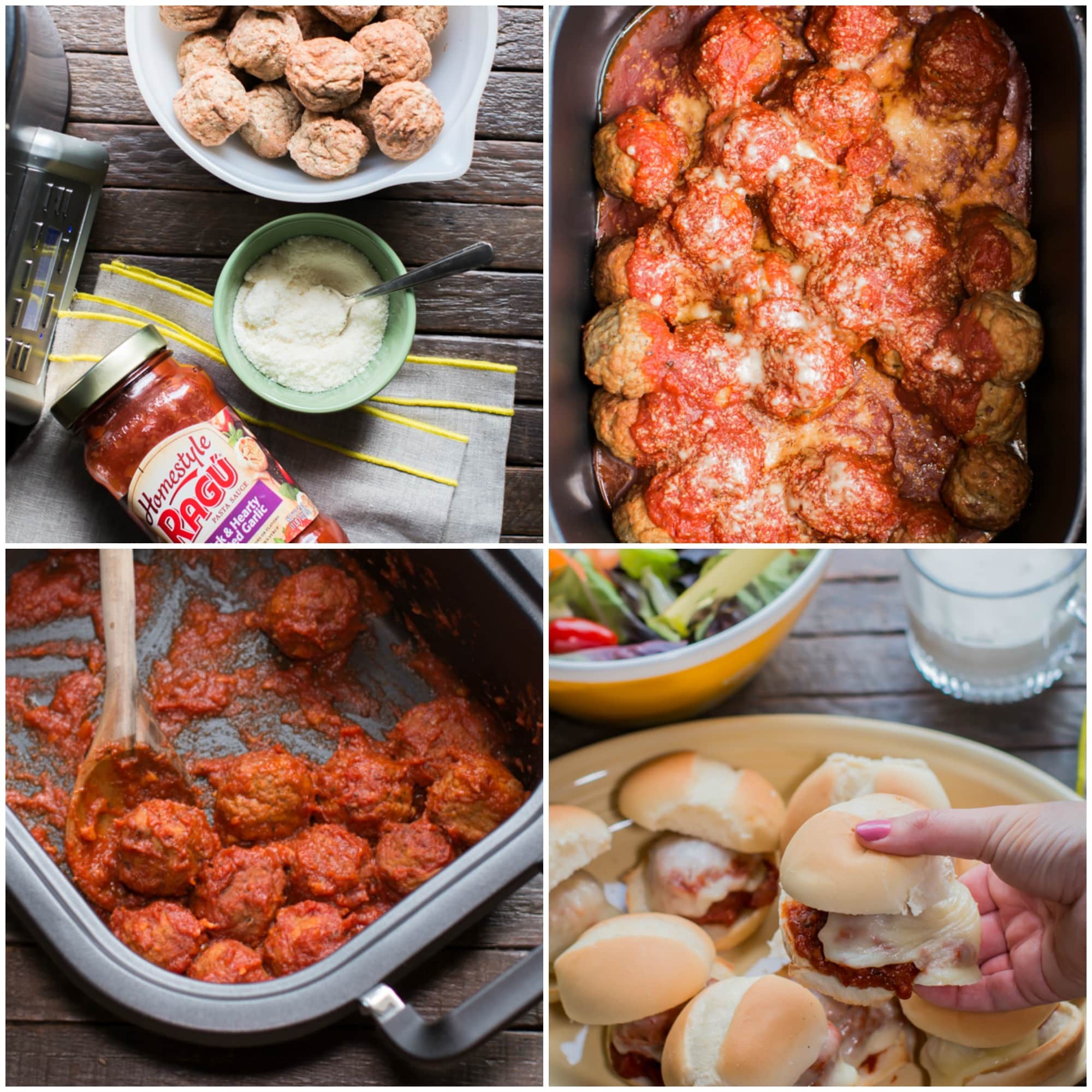 Slow Cooker Easy Meatball Sliders The Magical Slow Cooker