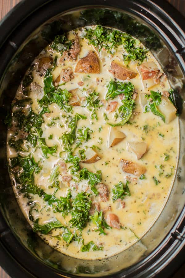 Slow Cooker Zuppa Toscana - The Magical Slow Cooker