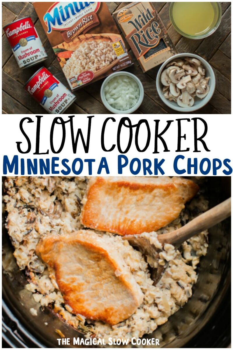 collage of minnesota pork chop images for pinterest