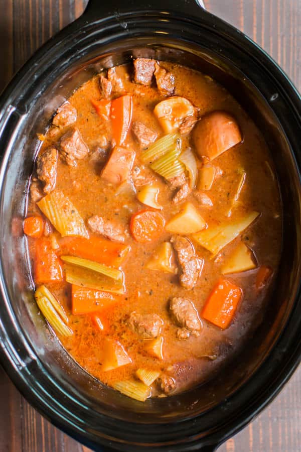 slow cooker guinness beef stew