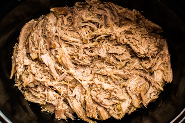 shredded pork in slow cooker