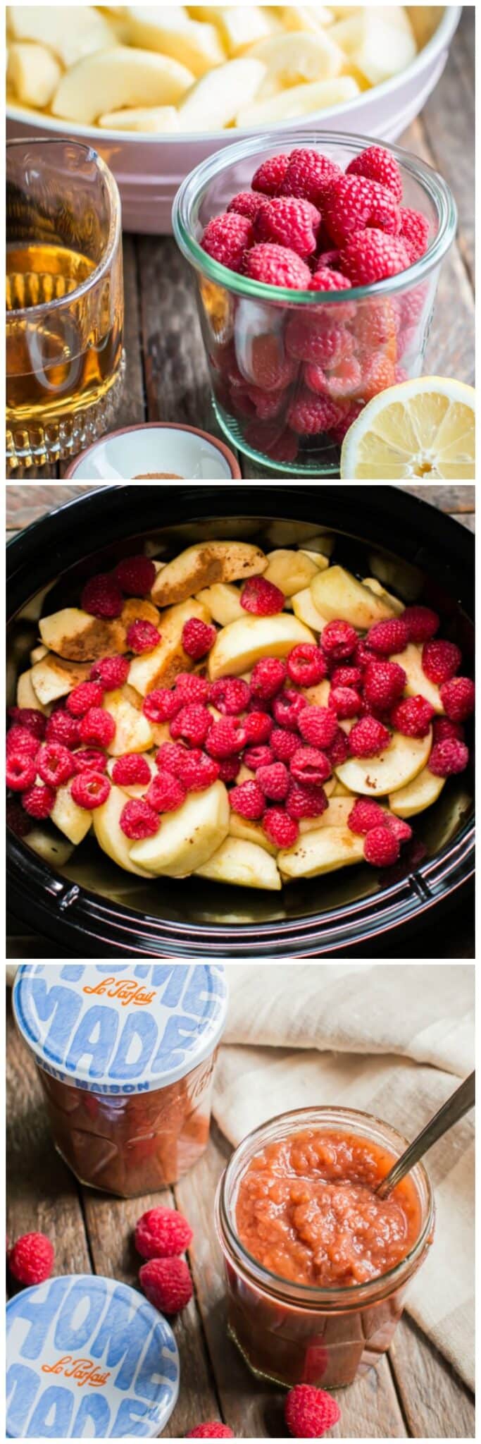 Slow Cooker Cinnamon Raspberry Applesauce The Magical Slow Cooker
