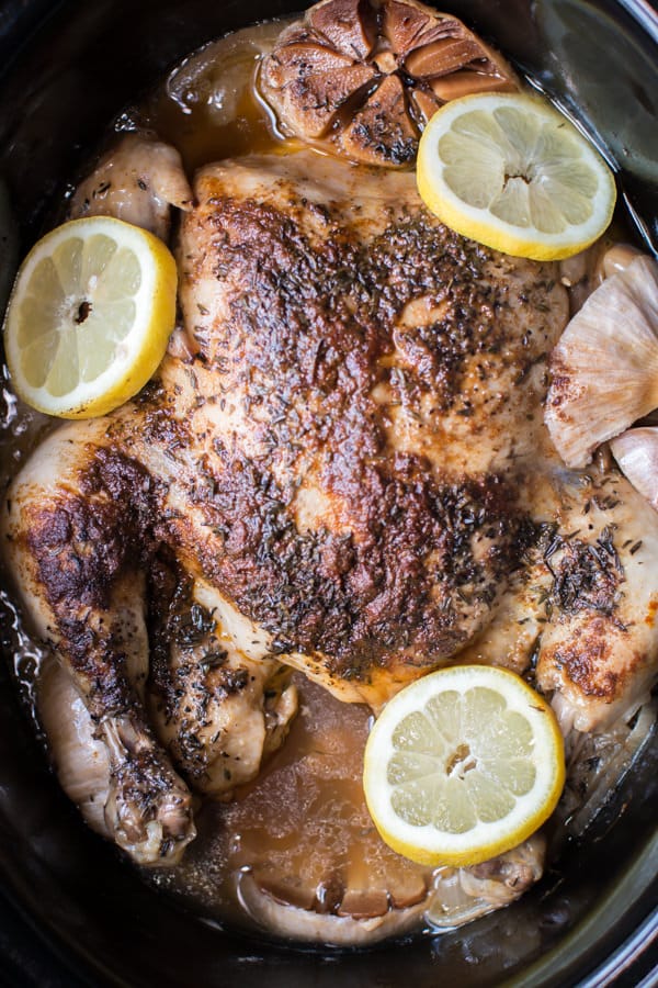 Slow Cooker Whole Chicken - The Magical Slow Cooker