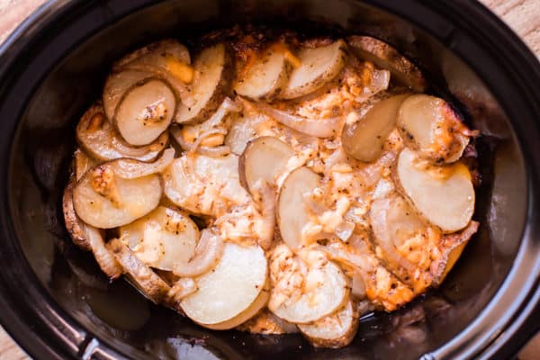 Slow Cooker "Campfire" Potatoes