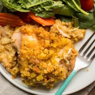 Slow Cooker Chicken Cordon Bleu Casserole