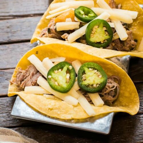 Slow Cooker Pineapple Jalapeno Pork Tacos The Magical Slow Cooker