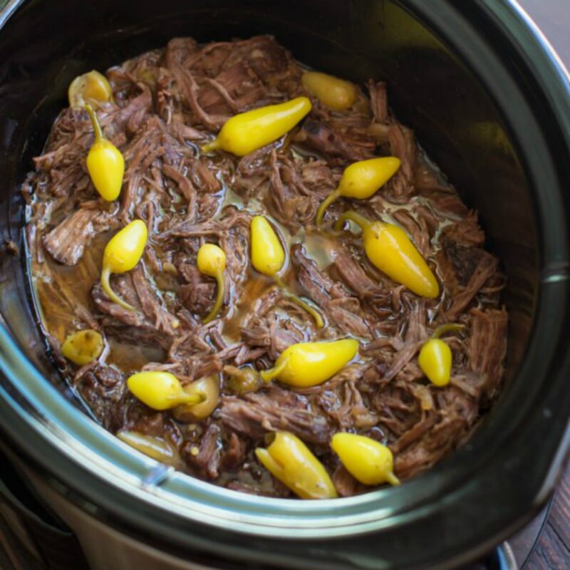 Slow Cooker Spicy Mississippi Pot Roast The Magical Slow Cooker