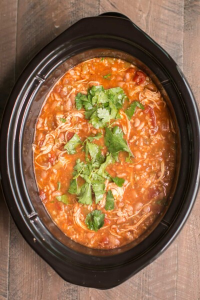 slow cooker mexican chicken soup