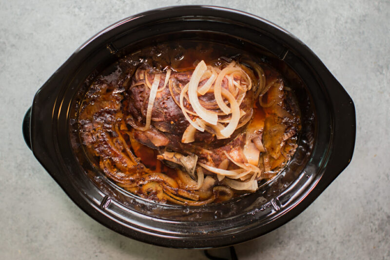 Slow Cooker Hard Cider Barbecue Pork The Magical Slow Cooker