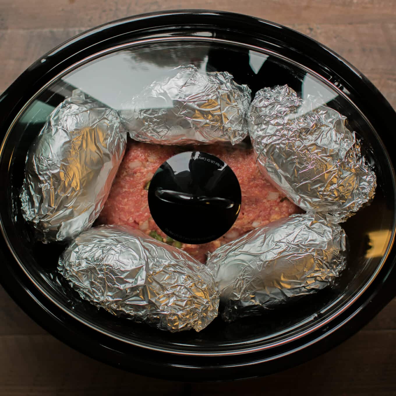 Slow Cooker Meatloaf and Baked Potatoes The Magical Slow Cooker