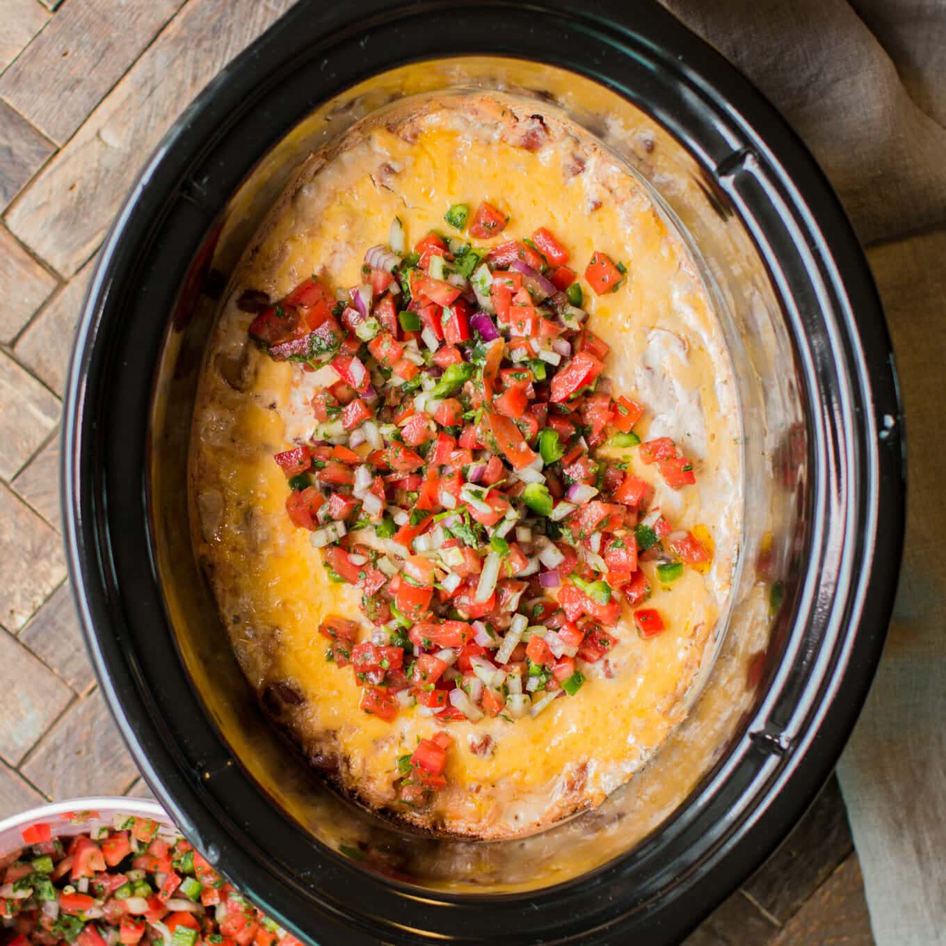 Slow Cooker Creamy Ranch Bean Dip The Magical Slow Cooker