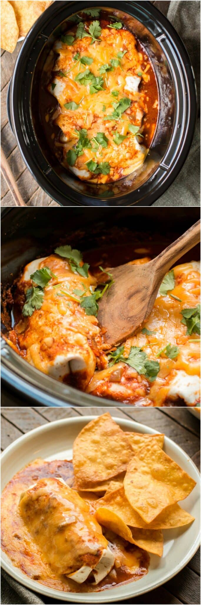 Slow Cooker Smothered Beef Burritos The Magical Slow Cooker