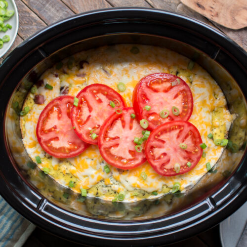 breakfast casserole in slow cooker