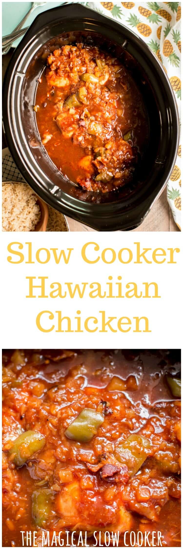Slow Cooker Hawaiian Barbecue Chicken picture pictures Slow Cooker Hawaiian Barbecue Chicken