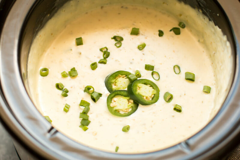 Slow Cooker Queso Verde The Magical Slow Cooker