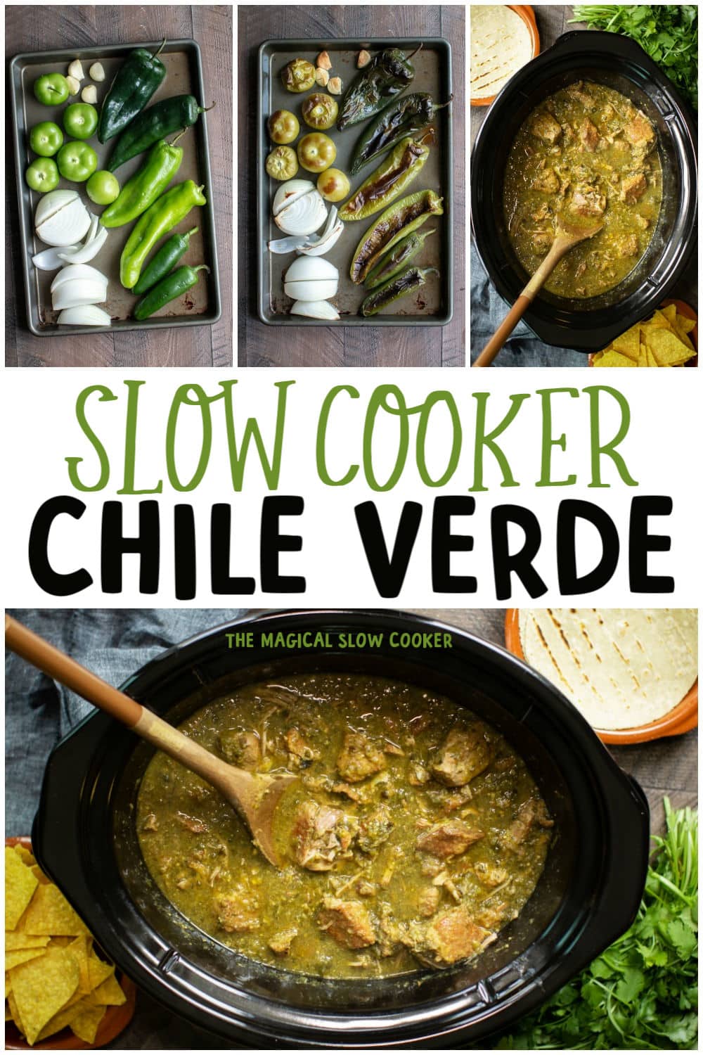 Slow Cooker Chile Verde - The Magical Slow Cooker